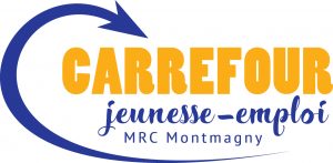 Logo Carrefour jeunesse-emploi de la MRC de Montmagny